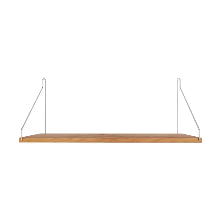 Single Shelf seinähylly - Tammi-ruostumaton teräs, 60x27 cm - FRAMA