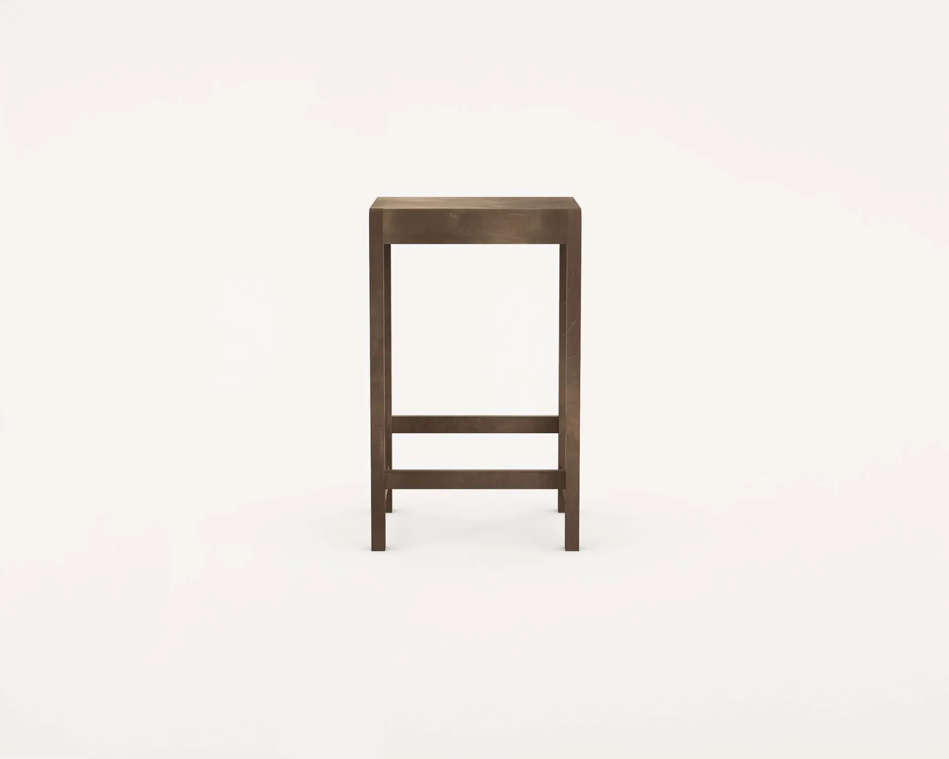 Stool 01 baarijakkara, Tummanruskea koivu, 65 cm FRAMA
