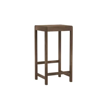 Stool 01 baarijakkara - Tummanruskea koivu, 76 cm - FRAMA
