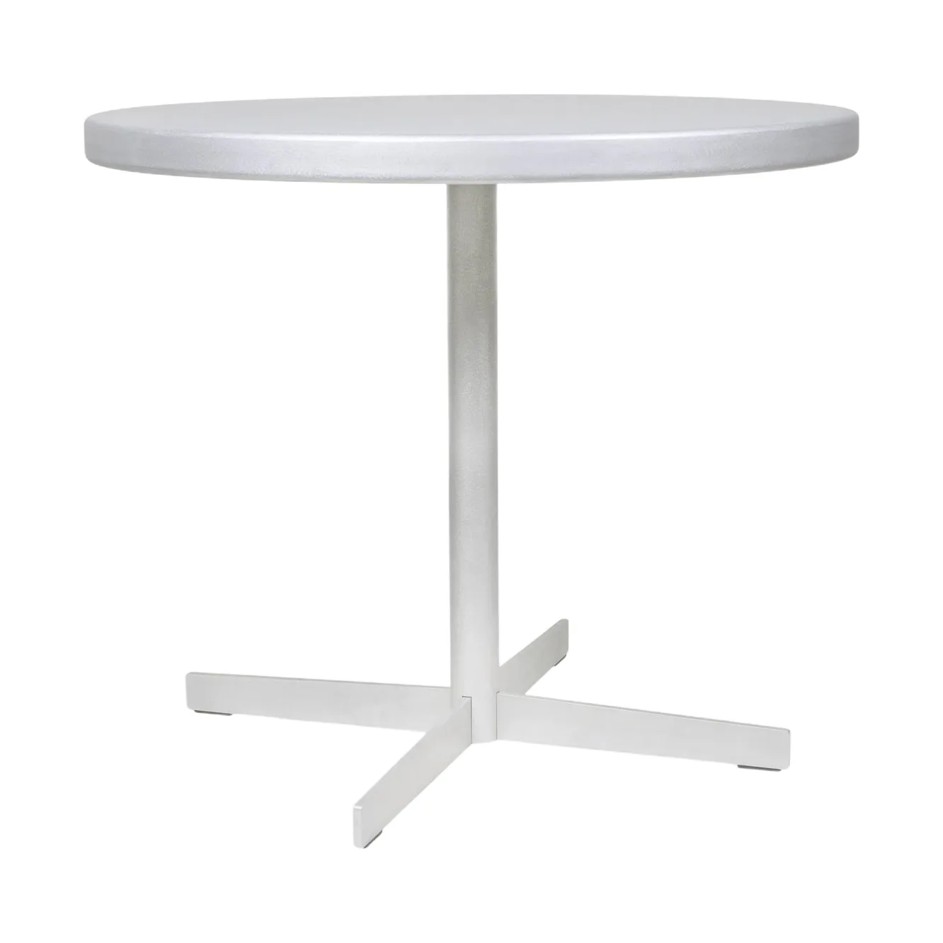 Tasca Table ruokapöytä, Aluminium, large, Ø87,5x75,5 cm FRAMA