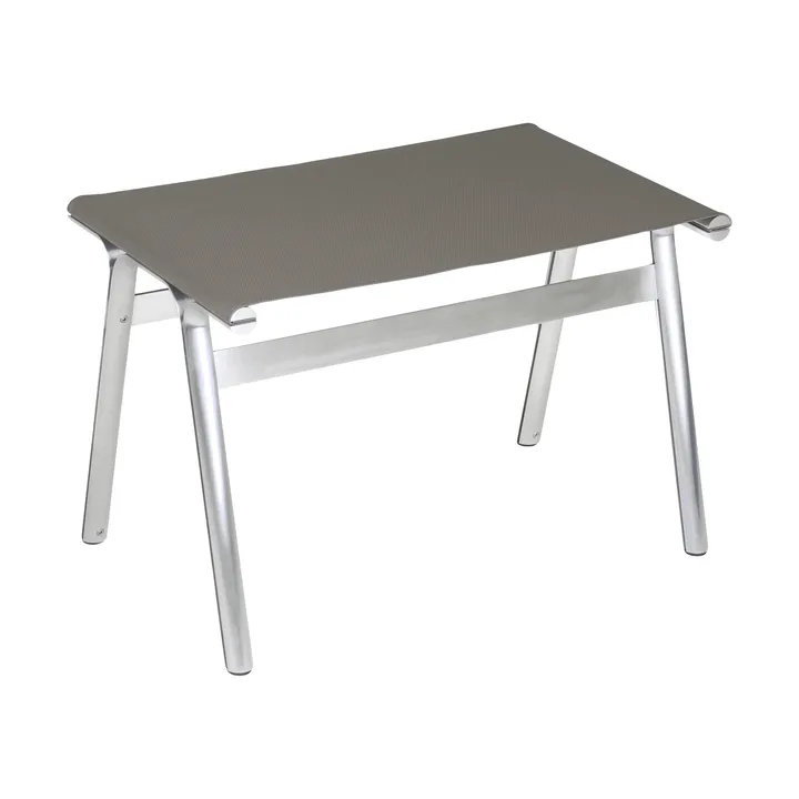 Union jakkara - Aluminium-Taupe Mesh, H: 40,6 cm - FRAMA