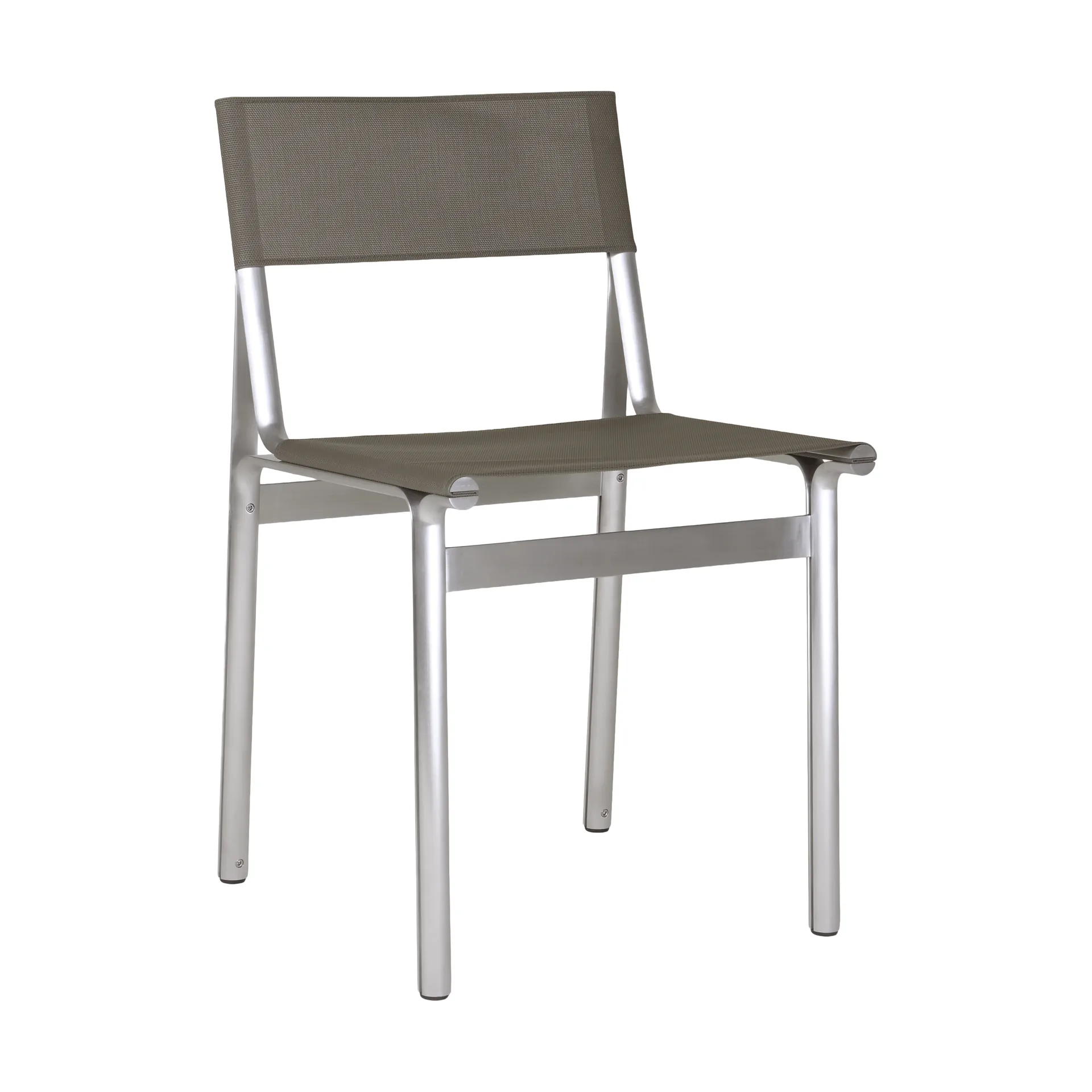 Union tuoli, Aluminium-Taupe Mesh FRAMA
