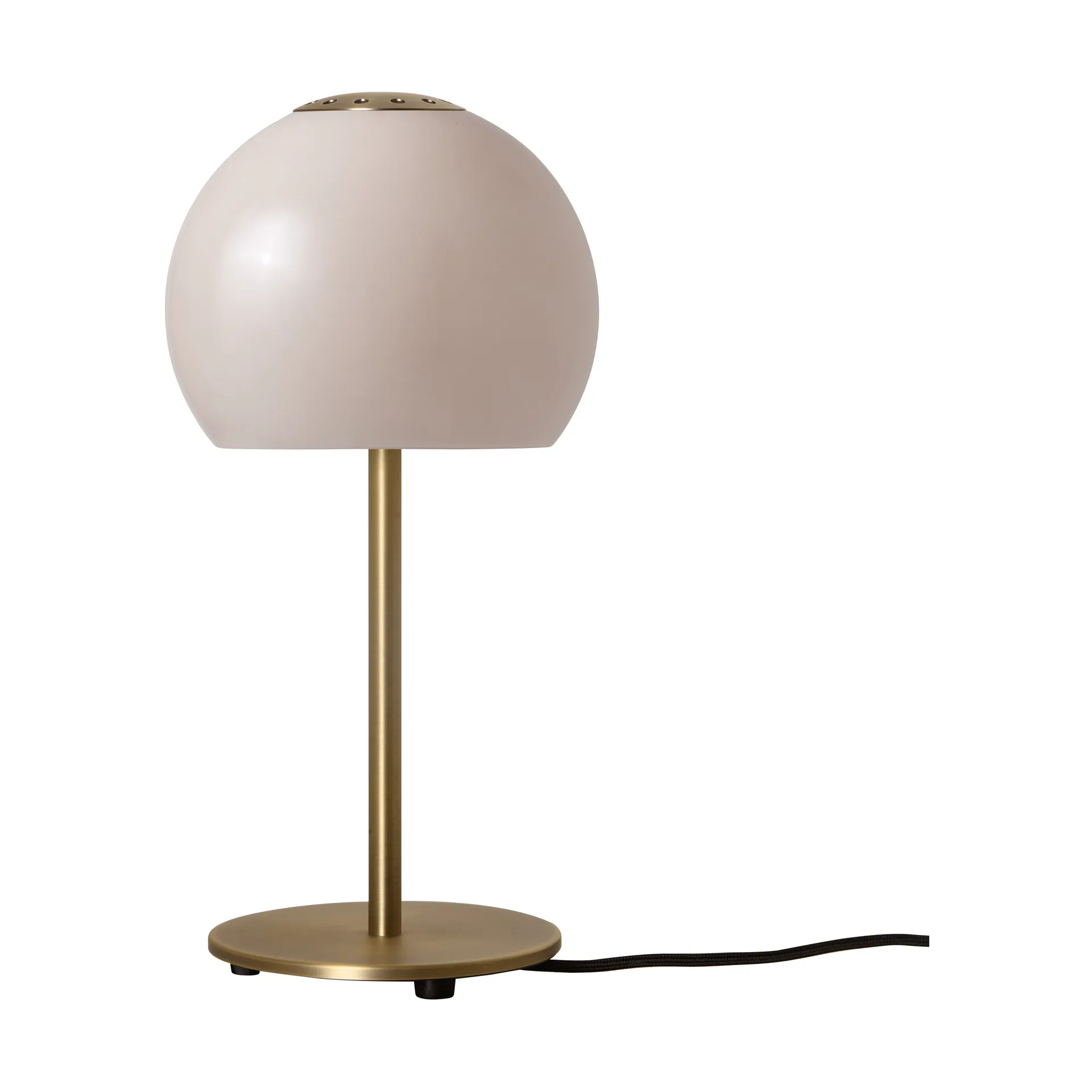 Ball lasipöytälamppu, Sand Grey, Ø18 cm Frandsen