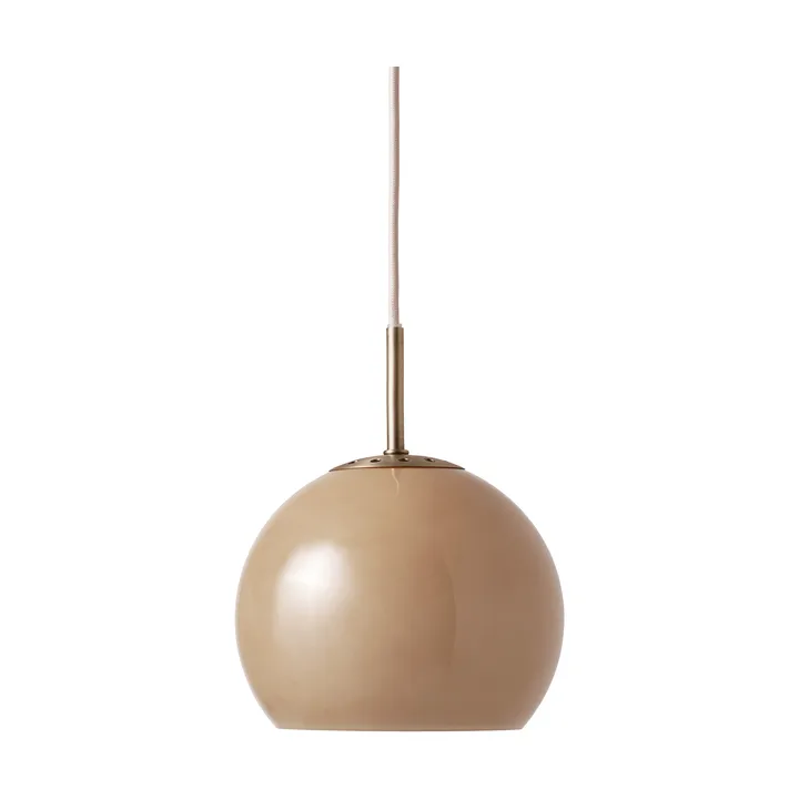 Ball riippuvalaisin Ø18 cm - Cappuccino - Frandsen