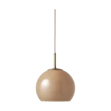 Ball riippuvalaisin - Cappuccino, Ø18 cm - Frandsen