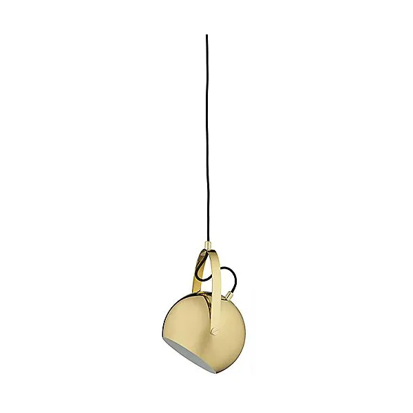 Ball riippuvalaisin kahvalla Ø18 cm, Messinki Frandsen