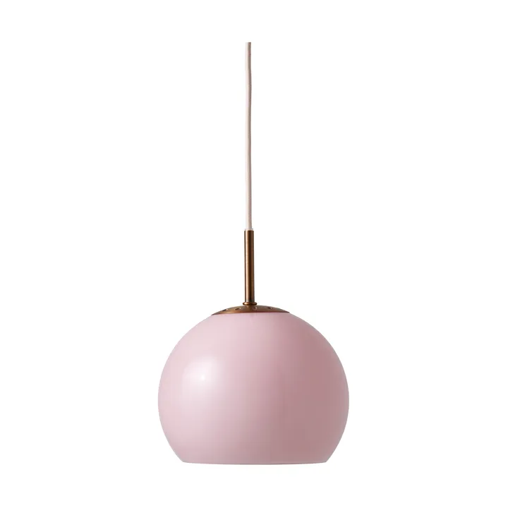 Ball riippuvalaisin - Opal rose, Ø18 cm - Frandsen