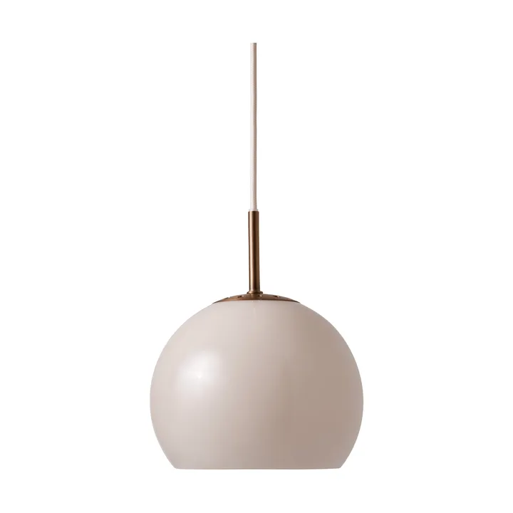 Ball riippuvalaisin - Sand grey, Ø25 cm - Frandsen