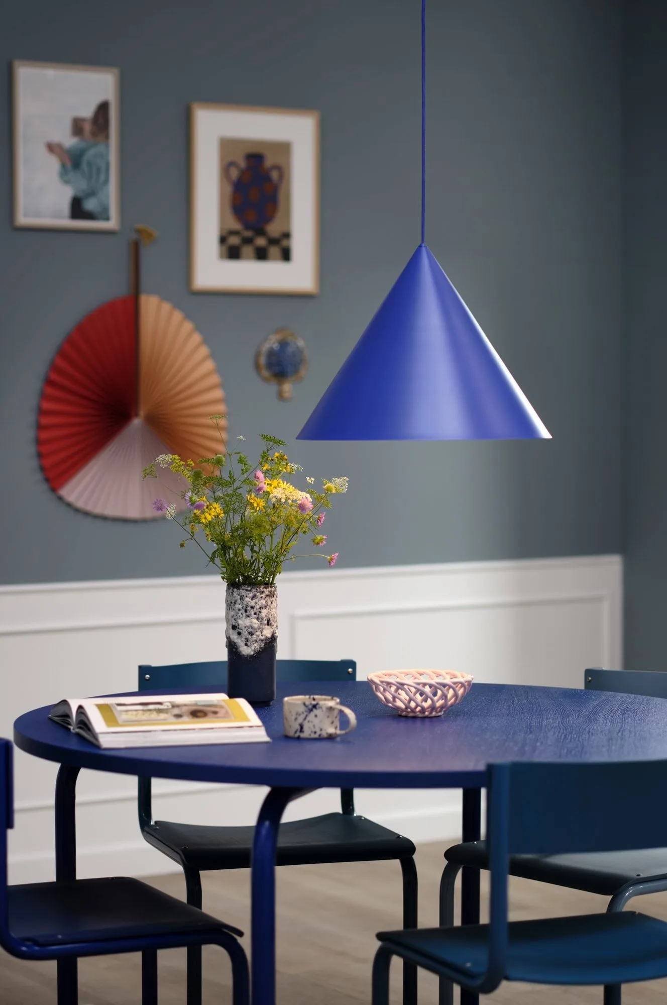 Benjamin Xl riippuvalaisin, Atomic Blue, Ø46 cm Frandsen