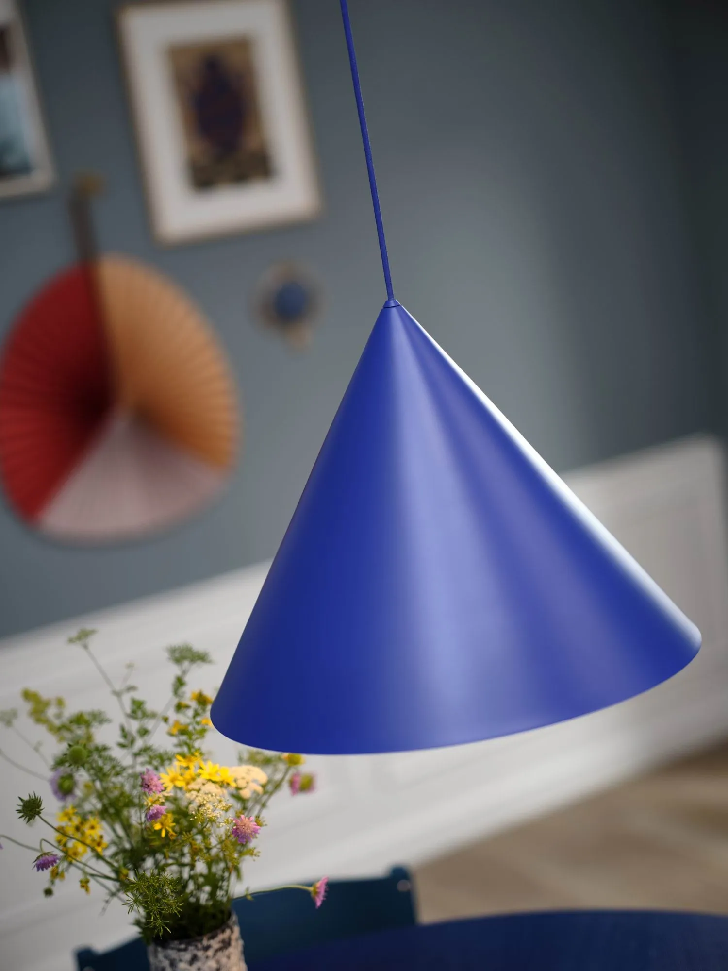 Benjamin Xl riippuvalaisin, Atomic Blue, Ø46 cm Frandsen