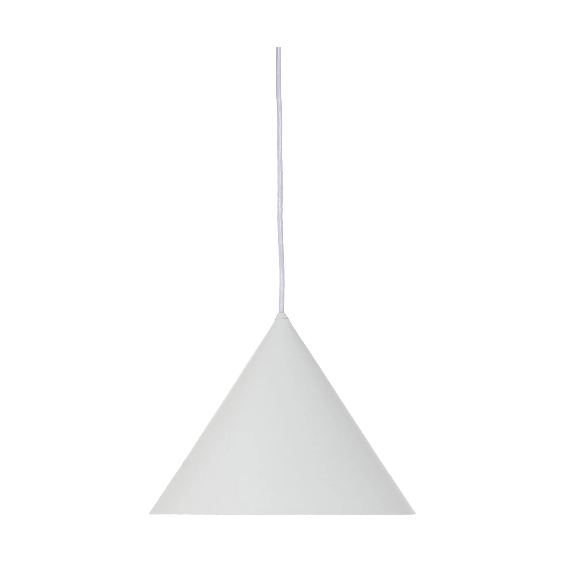 Benjamin Xl riippuvalaisin, Matte White Ø30 cm Frandsen