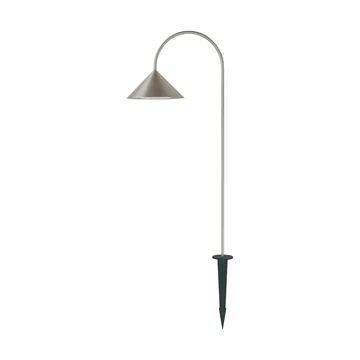 Grasp garden spear puutarhalamppu - Harjattu ruostumaton teräs, 82 cm - Frandsen