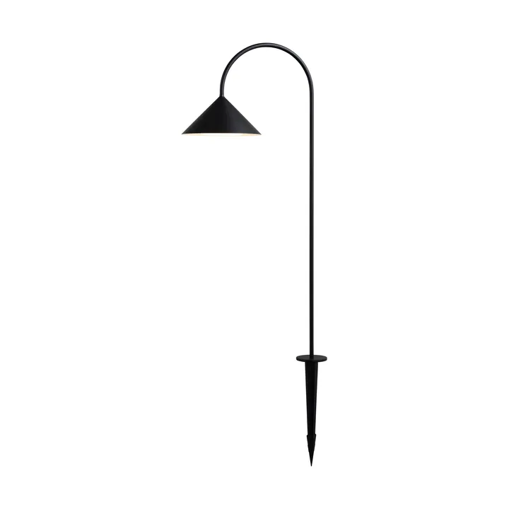Grasp garden spear puutarhalamppu - Matta musta, 82 cm - Frandsen