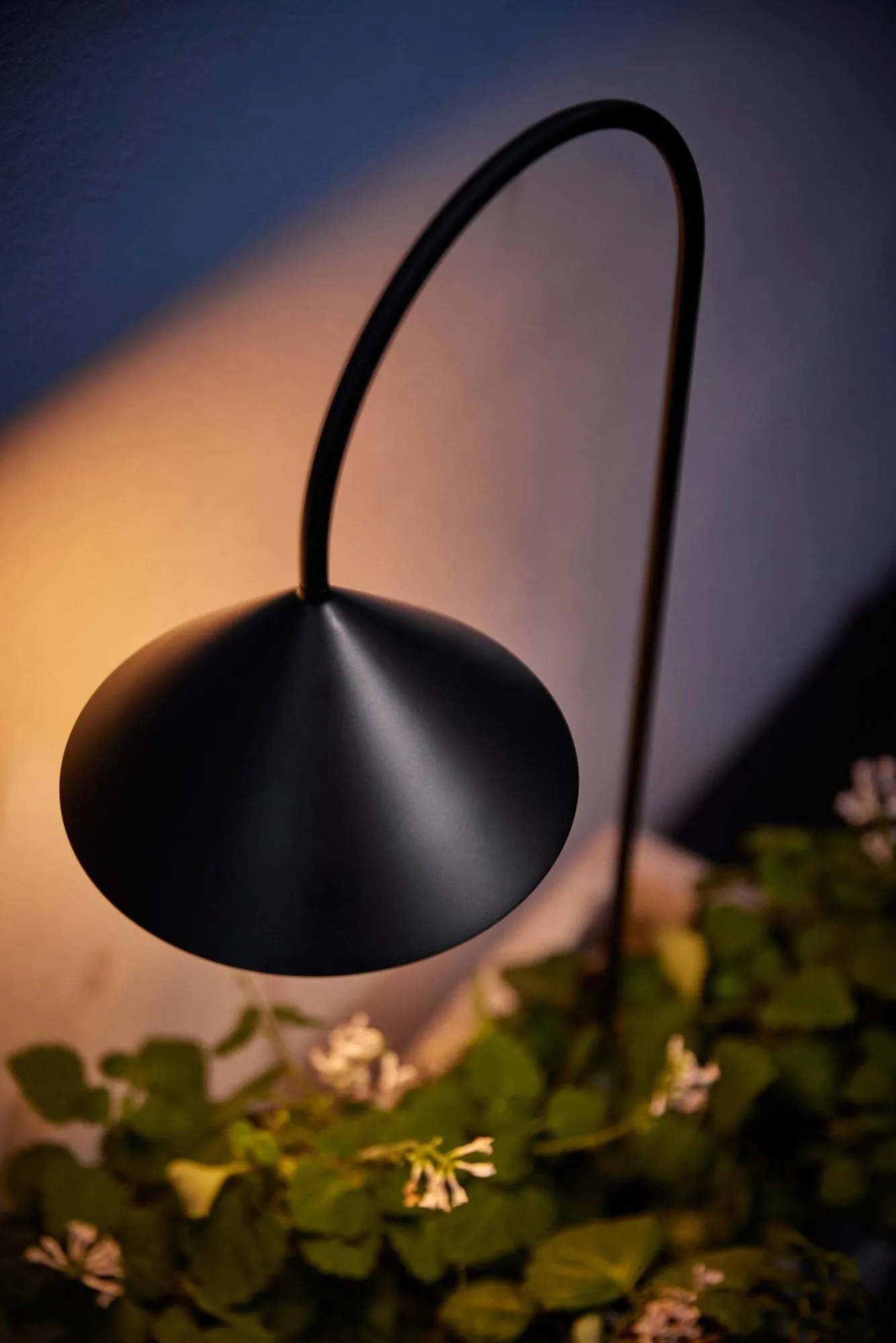 Grasp garden spear puutarhalamppu, Matta musta, 82 cm Frandsen