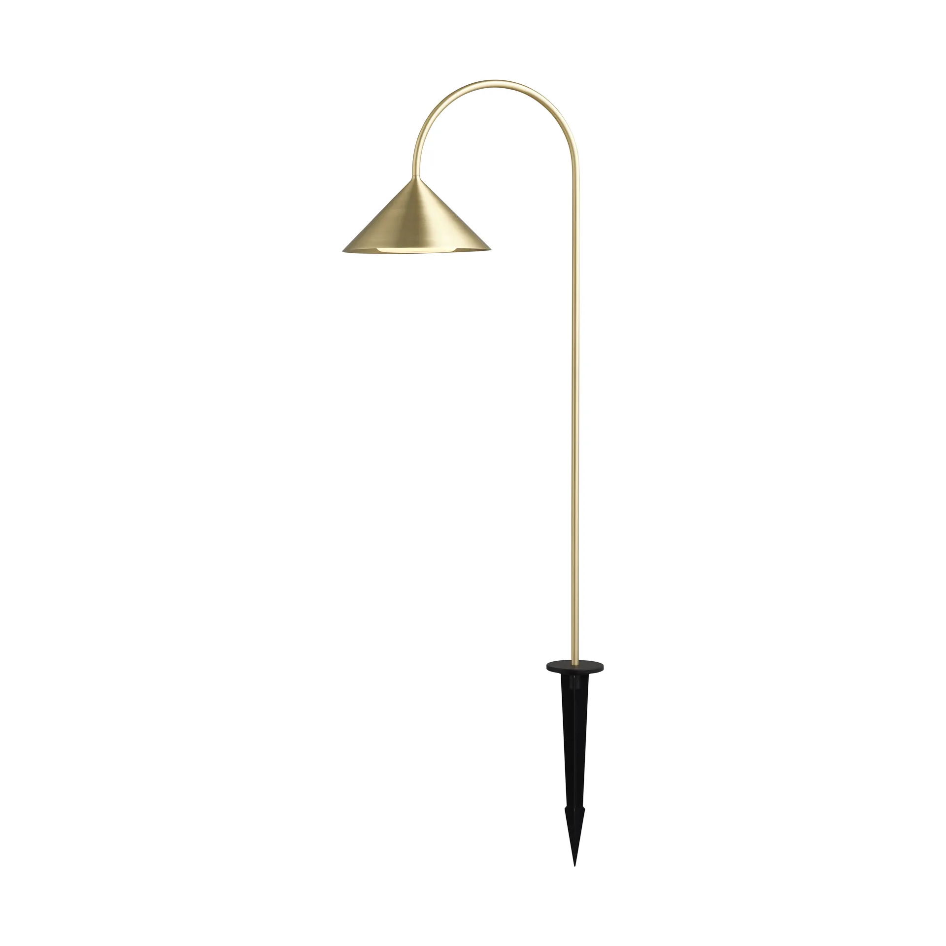 Grasp garden spear puutarhalamppu, Solid brass, 82 cm Frandsen