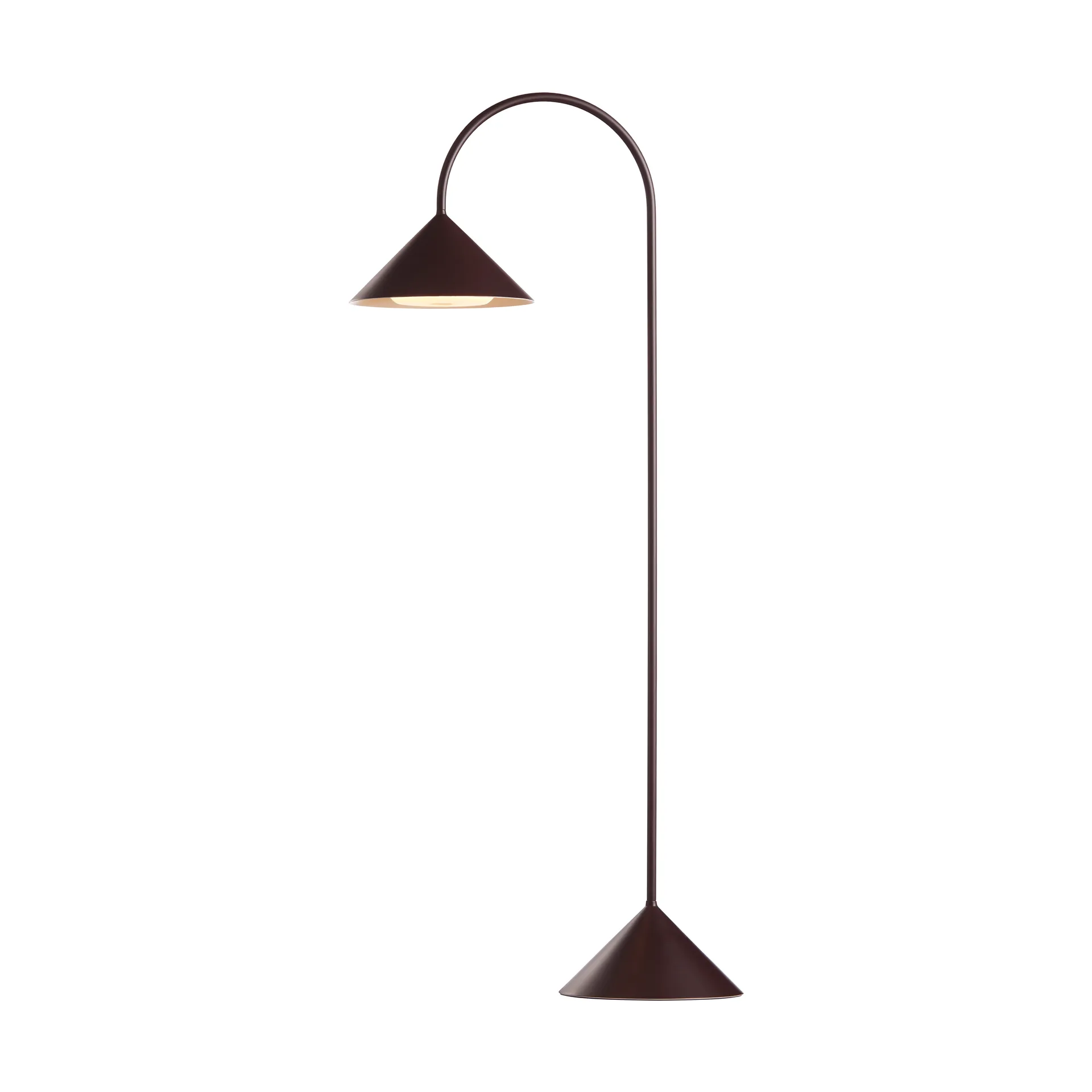 Grasp kannettava pöytälamppu, Matta Beetroot, 72 cm Frandsen