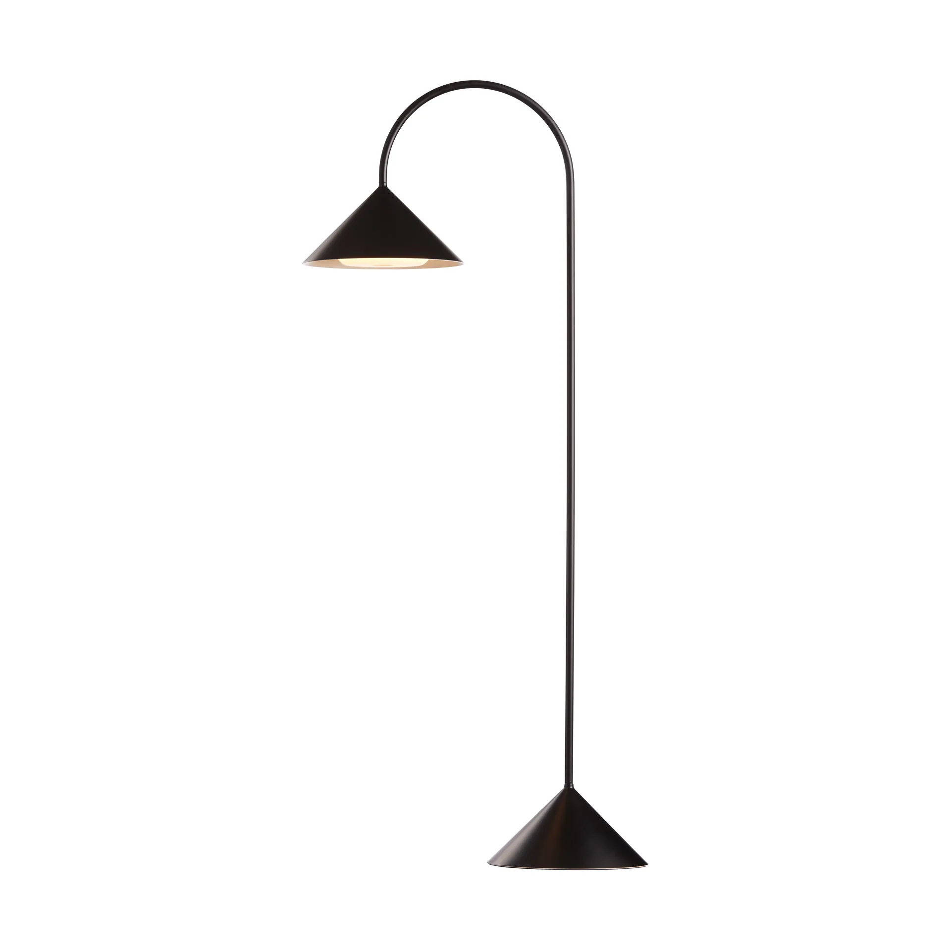 Grasp kannettava pöytälamppu, Matta Black, 72 cm Frandsen
