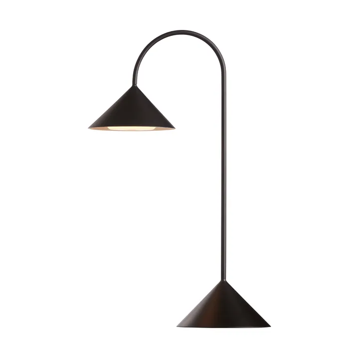 Grasp kannettava pöytälamppu - Matta musta, 47 cm - Frandsen
