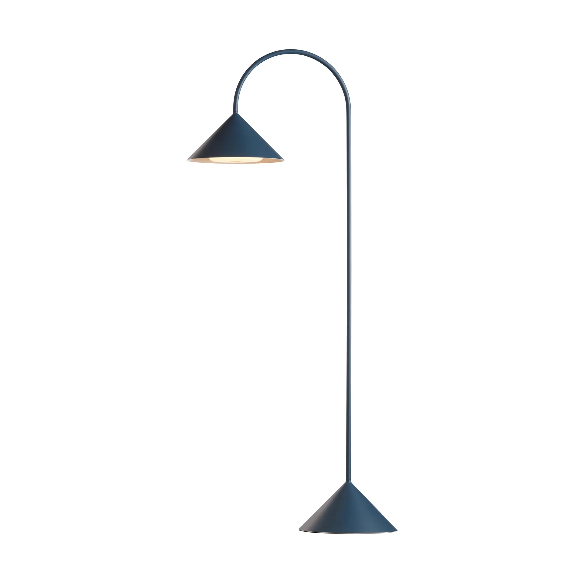 Grasp kannettava pöytälamppu, Matte Petroleum, 72 cm Frandsen