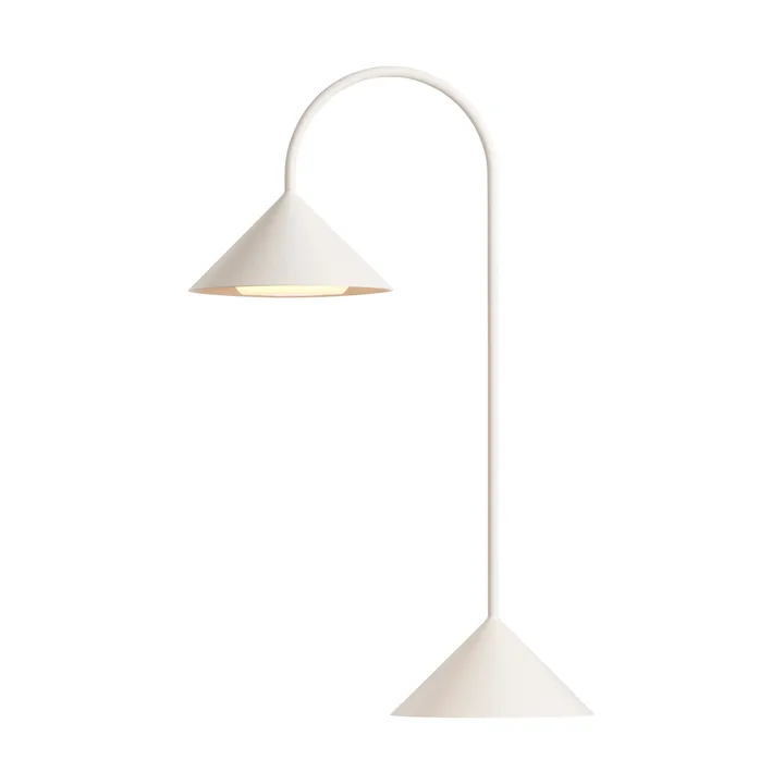 Grasp kannettava pöytälamppu - Matte White, 47 cm - Frandsen