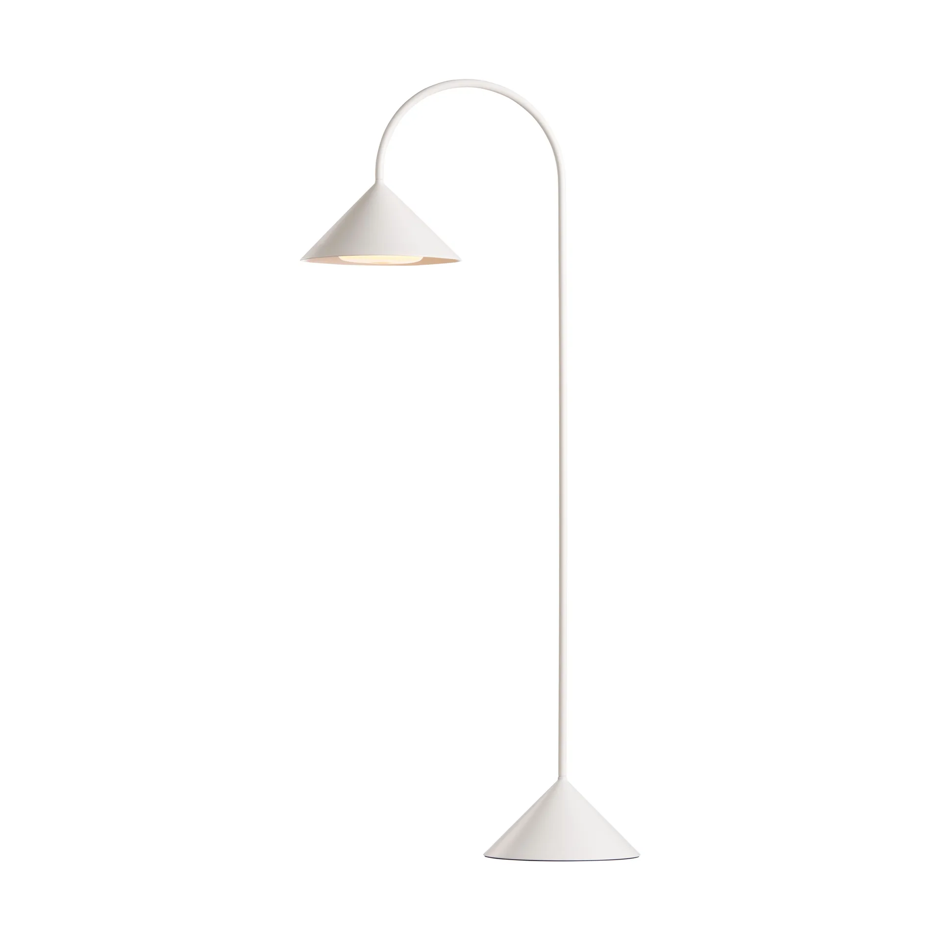 Grasp kannettava pöytälamppu, Matte White, 72 cm Frandsen