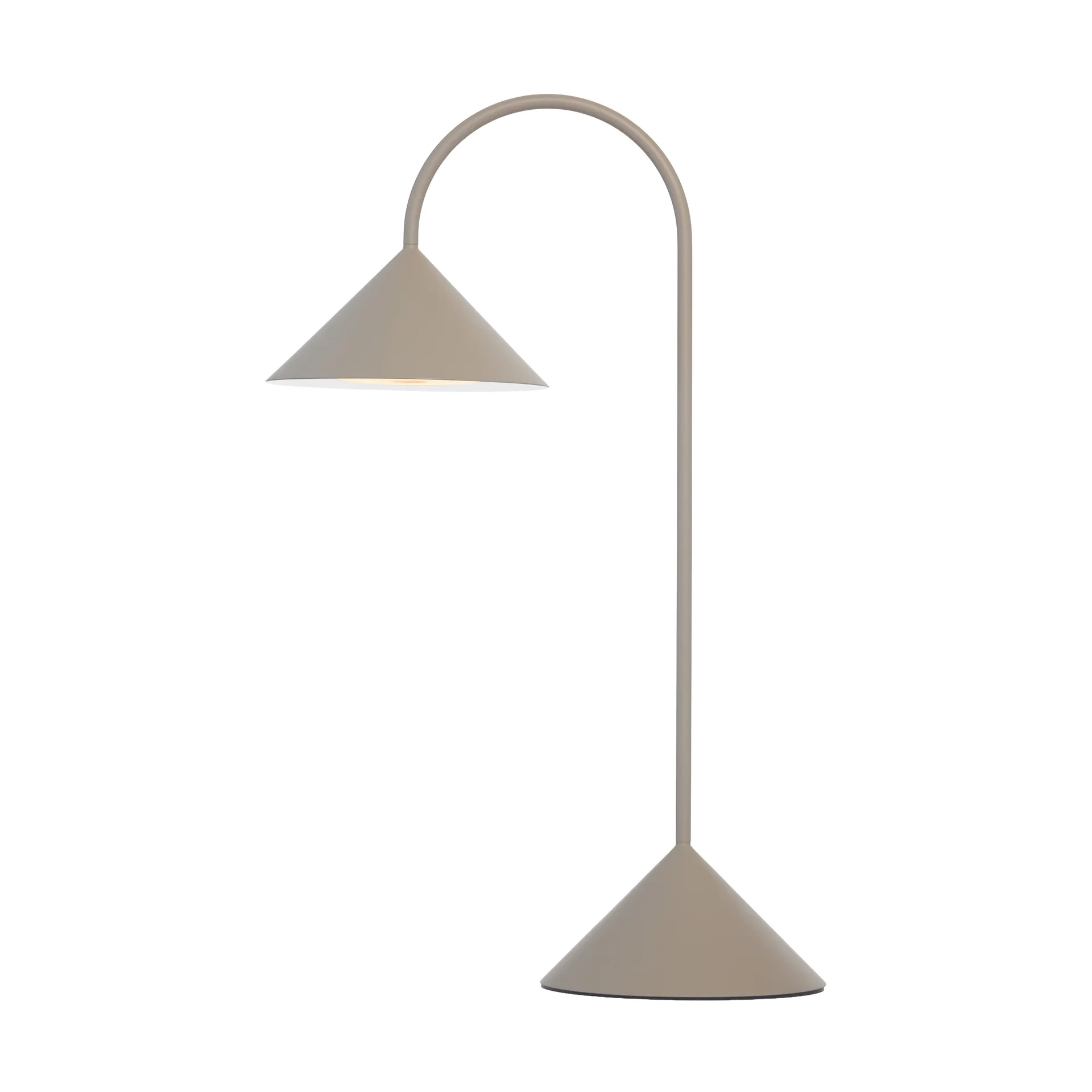 Grasp kannettava pöytälamppu, Sand Grey, 47 cm Frandsen
