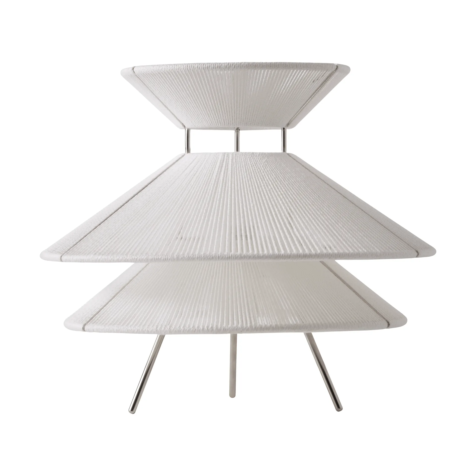 Kiku pöytälamppu Ø35,5 cm, Valkoinen Frandsen