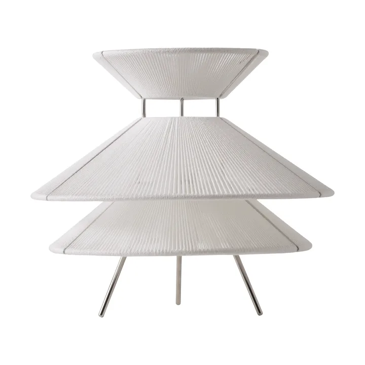 Kiku pöytälamppu Ø35,5 cm - Valkoinen - Frandsen