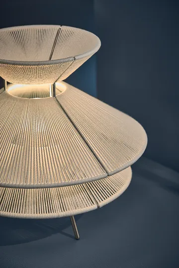 Kiku pöytälamppu Ø35,5 cm - Valkoinen - Frandsen