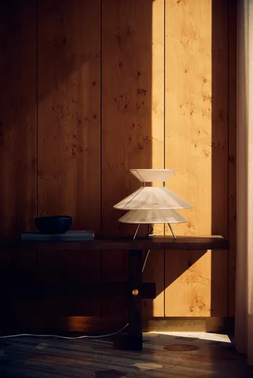 Kiku pöytälamppu Ø35,5 cm - Valkoinen - Frandsen