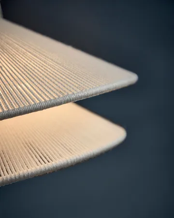 Kiku riippuvalaisin Ø35,5 cm - Valkoinen - Frandsen