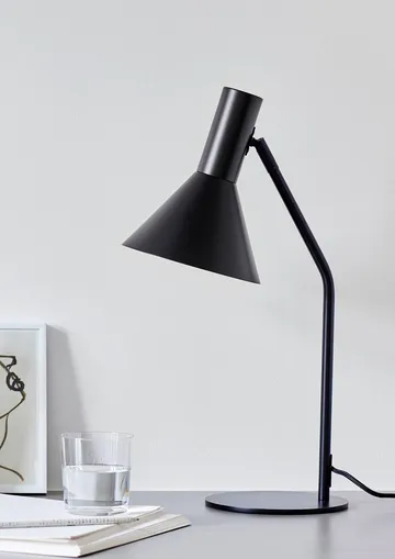Lyss pöytälamppu - Matta musta, 50 cm - Frandsen