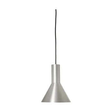 Lyss riippuvalaisin - Harjattu alumiini, Ø18 cm - Frandsen