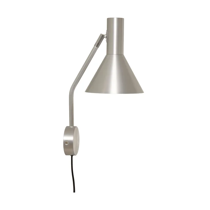 Lyss-seinälamppu - Harjattu alumiini, 42 cm - Frandsen