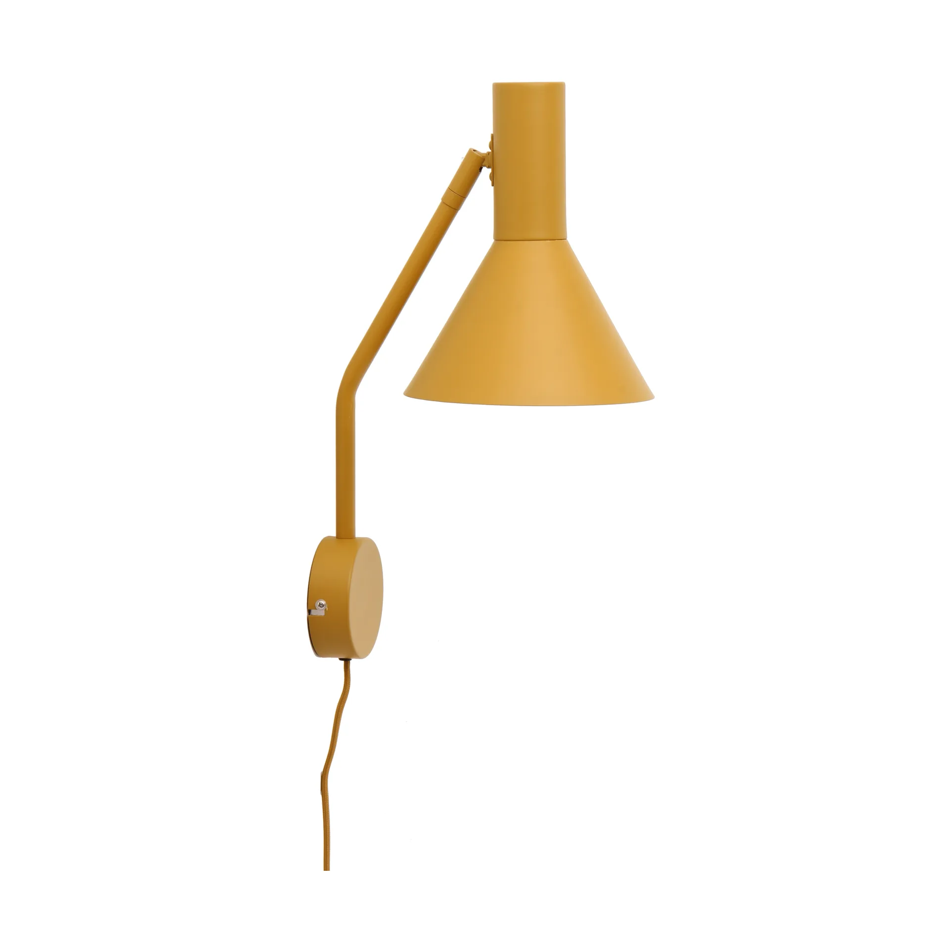 Lyss-seinälamppu, Matta Almond, 42 cm Frandsen