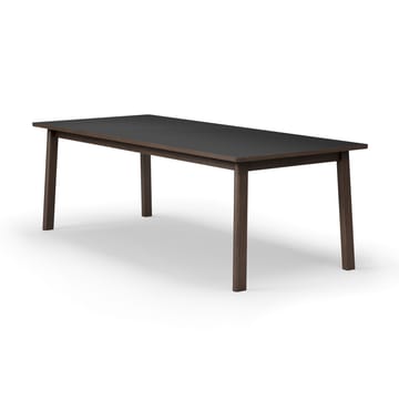 Ana ruokapöytä 220–320 x 95 cm - Nanolaminaatti musta-savustettu tammi - Fredericia Furniture