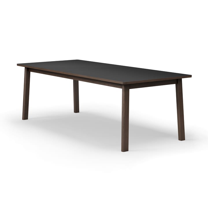 Ana ruokapöytä 220–320 x 95 cm, Nanolaminaatti musta-savustettu tammi Fredericia Furniture