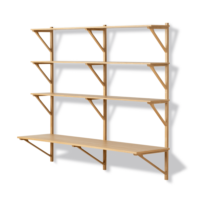 BM29 hylly kirjoituspöydällä 149x134 cm - Tammi lakka - Fredericia Furniture