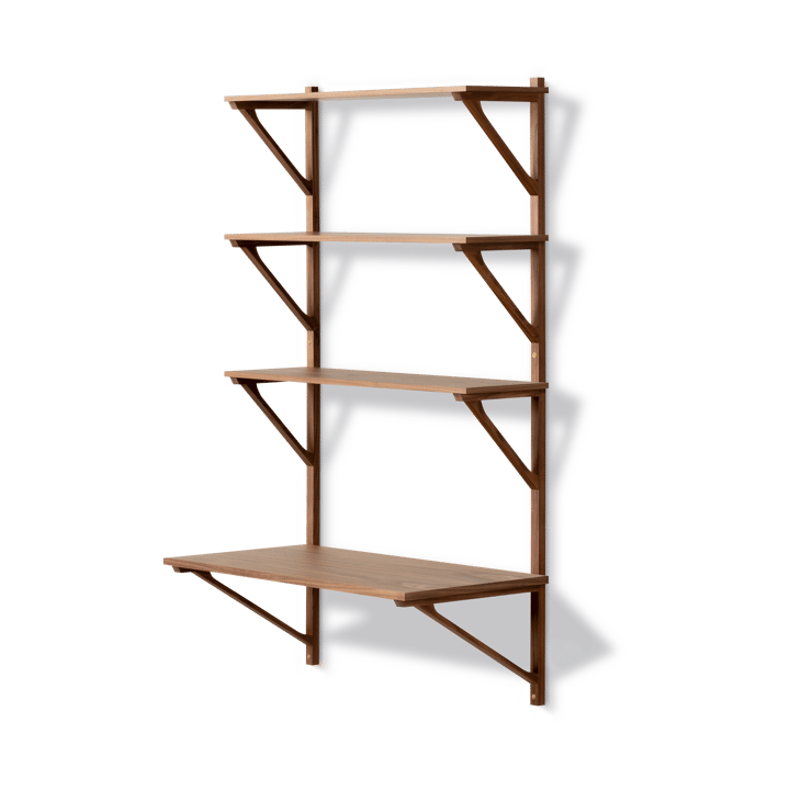 BM29 hylly kirjoituspöydällä 78x134 cm - Pähkinälakka - Fredericia Furniture