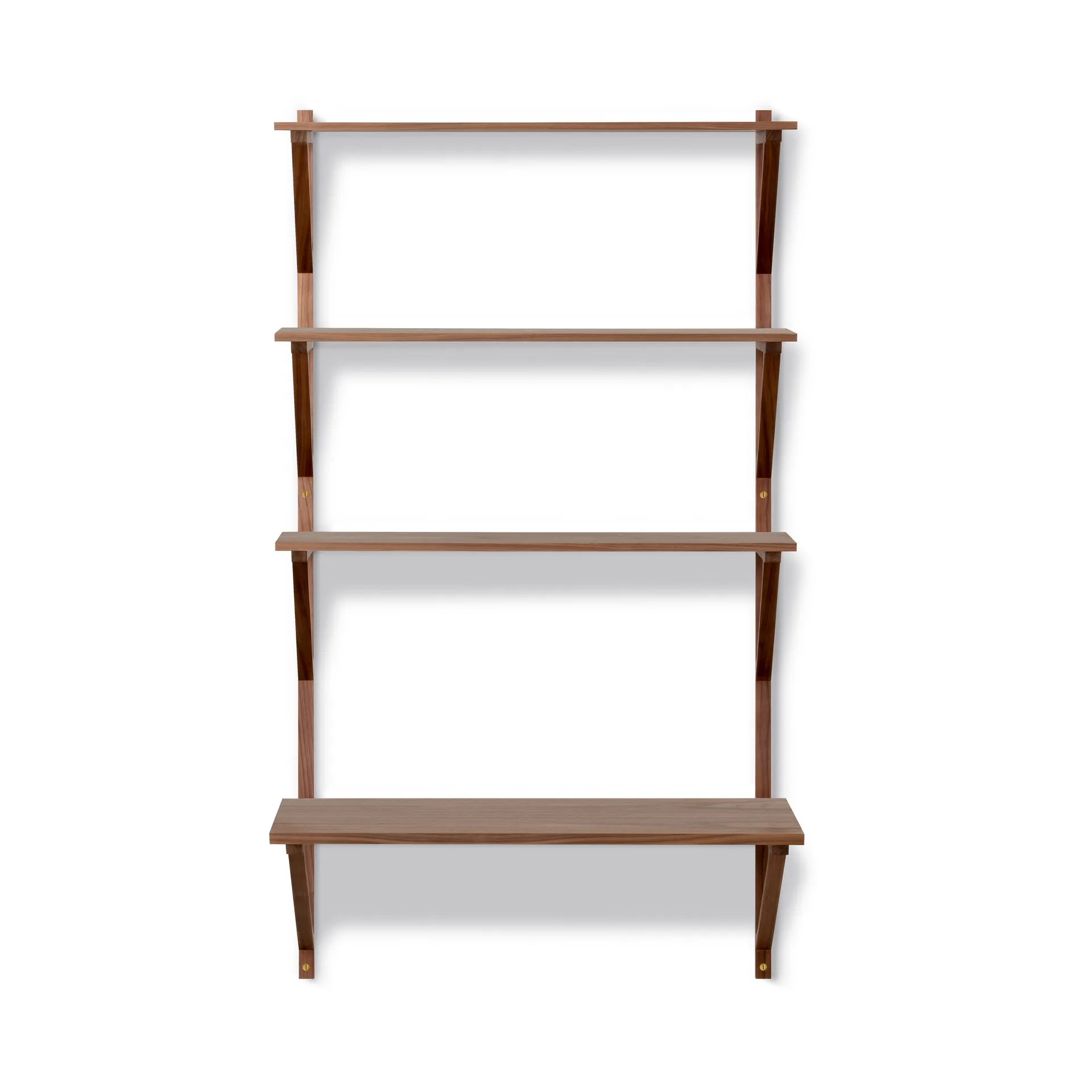 BM29 hylly työpöydällä 78x134 cm, Pähkinälakka Fredericia Furniture