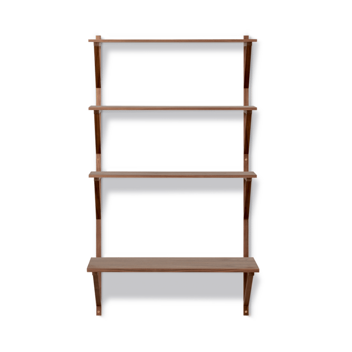 BM29 hylly työpöydällä 78x134 cm, Pähkinälakka Fredericia Furniture