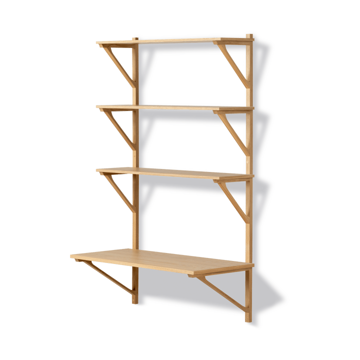 BM29 hylly työpöydällä 78x134 cm, Tammi lakka Fredericia Furniture