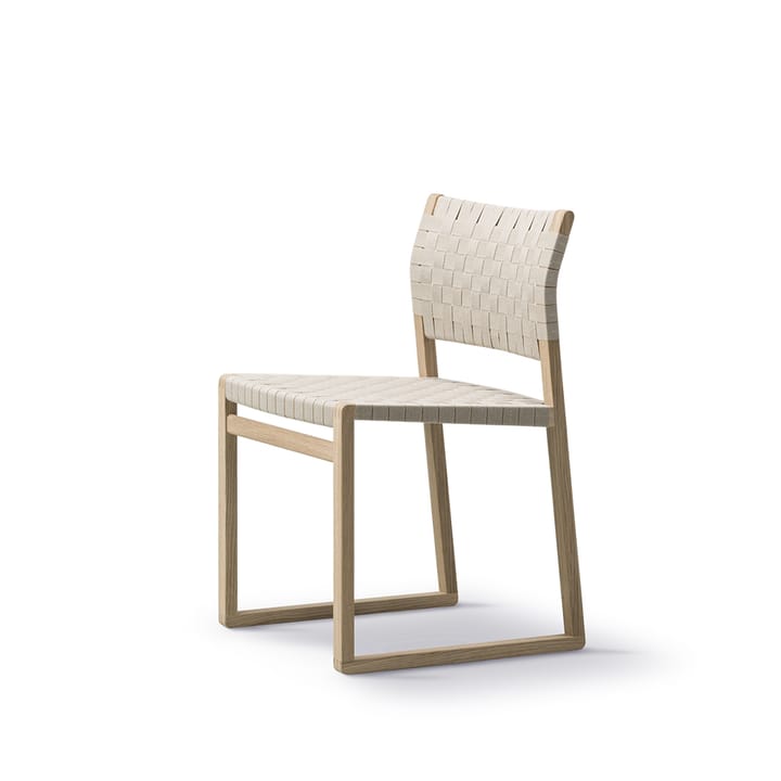 BM61-tuoli - Punottu luonnonöljytty tammeteline - Fredericia Furniture