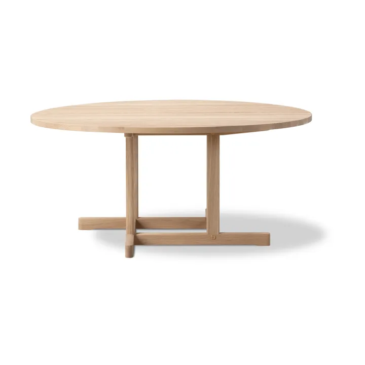 BM80 Mogensen-Coffee Table sohvapöytä Ø120 cm - Saippuoitu tammi - Fredericia Furniture