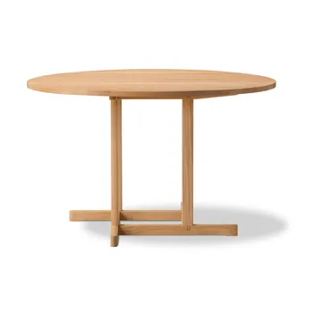 BM80 Mogensen Shaker Table pöytä Ø120 cm - Öljytty tammi - Fredericia Furniture