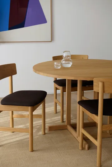 BM80 Mogensen Shaker Table pöytä Ø120 cm - Öljytty tammi - Fredericia Furniture