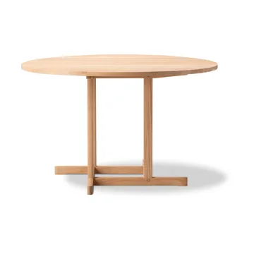 BM80 Mogensen Shaker Table pöytä Ø120 cm - Vaalea öljytty tammi - Fredericia Furniture