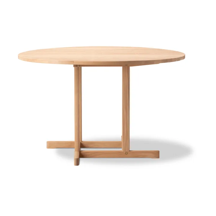 BM80 Mogensen Shaker Table pöytä Ø120 cm - Vaalea öljytty tammi - Fredericia Furniture