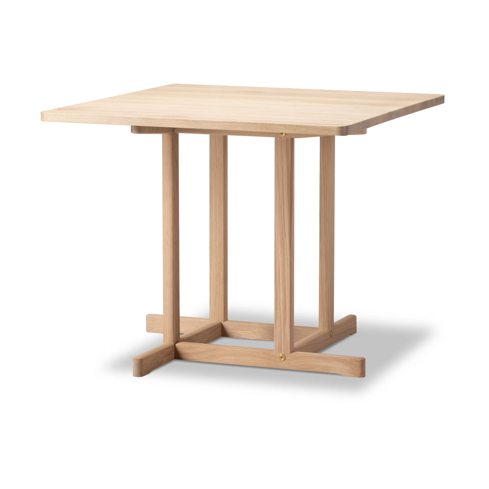 BM80 Mogensen Shaker Table pöytä 90x90 cm, Saippuattu tammi Fredericia Furniture