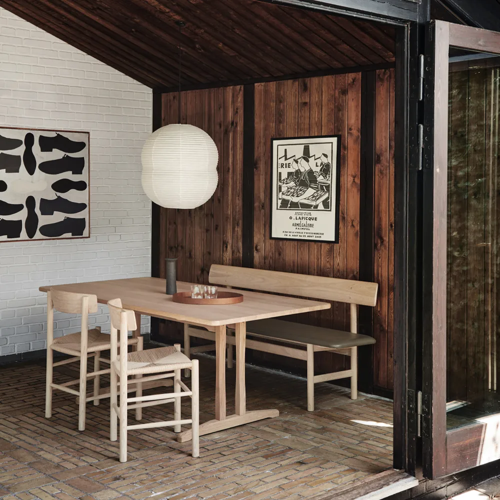 C18 Shaker-pöytä, Öljytty tammi 220x90 cm Fredericia Furniture